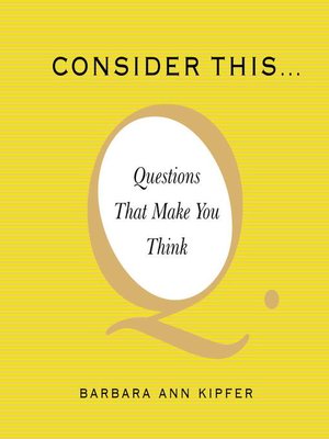 cover image of Consider This...